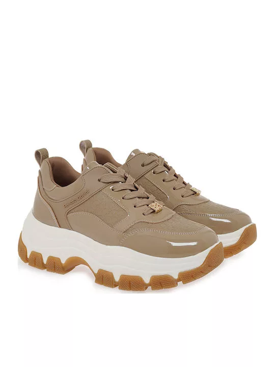 Γυναικείο Sneaker Renato Garini Μπεζ 2 Γυναικείο Sneaker Renato Garini Μπεζ - Image 2