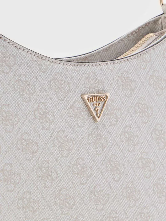 Guess Noelle II Logo Shoulder Bag – Εκρού Logo 3 Guess Noelle II Logo Shoulder Bag – Εκρού Logo - Image 3