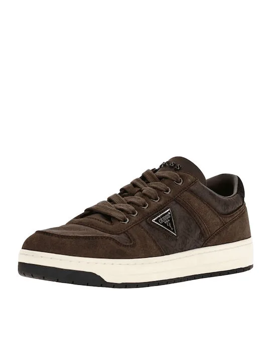 Ανδρικό Sneaker Guess Καφέ Casual 2 Ανδρικό Sneaker Guess Καφέ Casual - Image 2