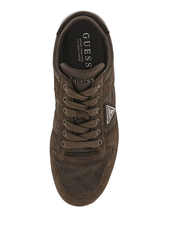Ανδρικό Sneaker Guess Καφέ Casual 4 Ανδρικό Sneaker Guess Καφέ Casual - Image 4