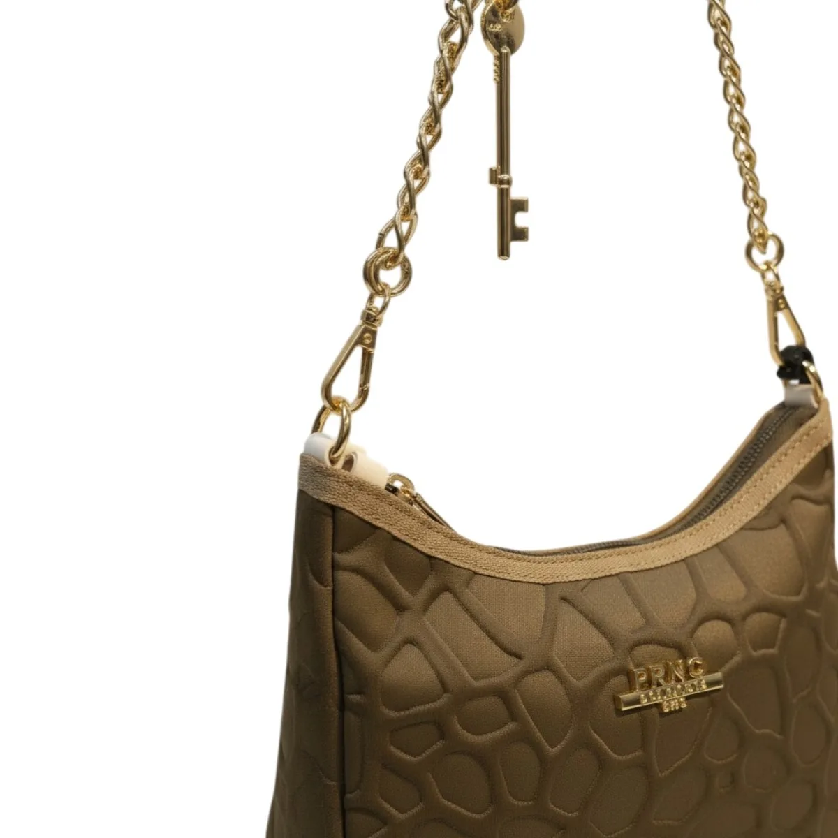 Τσάντα Ώμου FRNC 6180 Water Repellent Satin Καφέ 2 Τσάντα Ώμου FRNC 6180 Water Repellent Satin Καφέ - Image 2