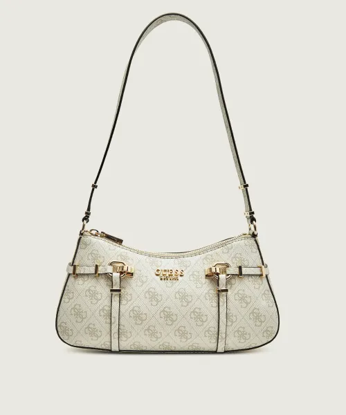 Guess Leona Logo Τσάντα Ώμου