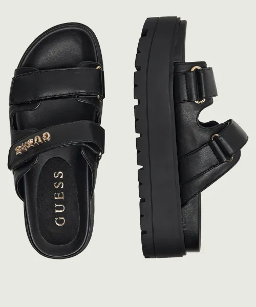GUESS Chunky Platform Sandals Μαύρα 3 GUESS Chunky Platform Sandals Μαύρα - Image 3