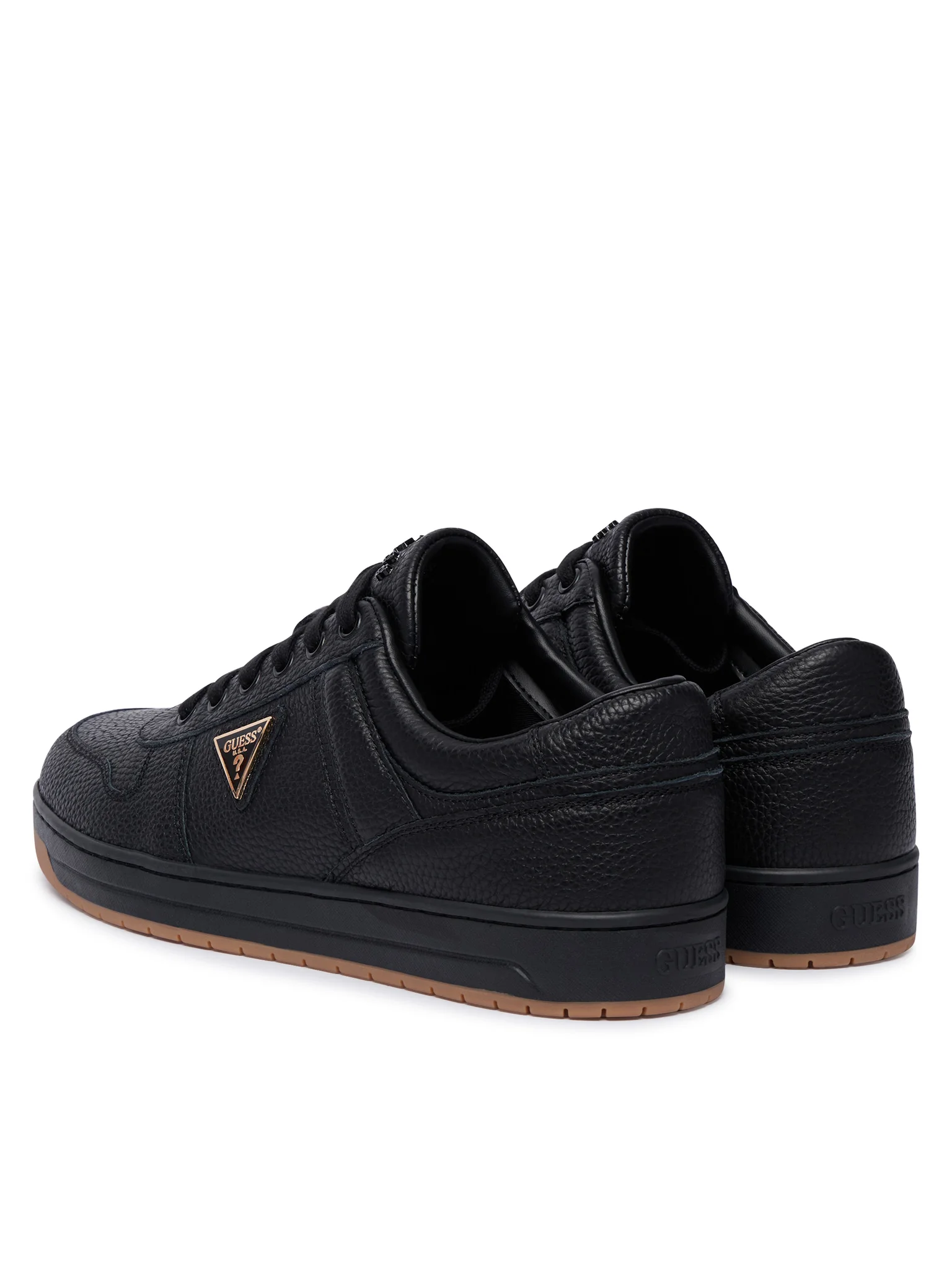 Ανδρικά Μαύρα Sneakers GUESS με Ανάγλυφη Υφή 3 Ανδρικά Μαύρα Sneakers GUESS με Ανάγλυφη Υφή - Image 3