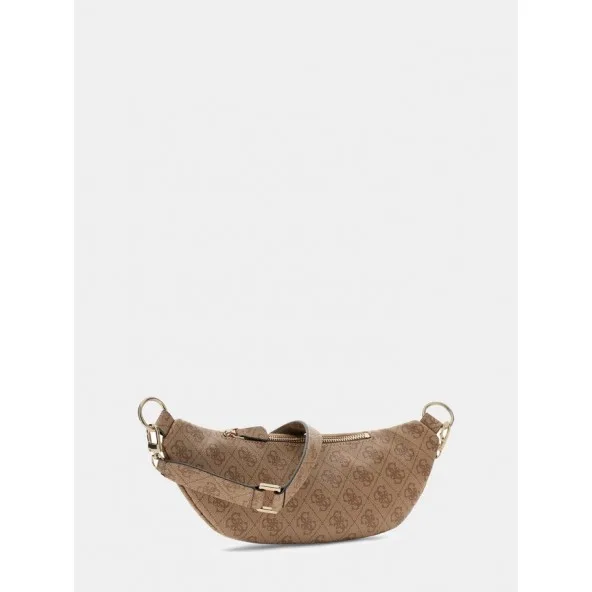 Guess Latona Belt Bag HB9211080 – Latte Logo 2 Guess Latona Belt Bag HB9211080 – Latte Logo - Image 2