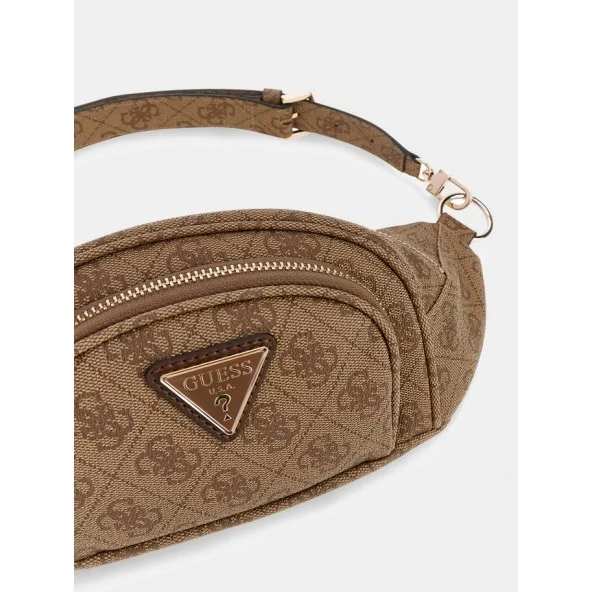 Guess Latona Belt Bag HB9211080 – Latte Logo 3 Guess Latona Belt Bag HB9211080 – Latte Logo - Image 3