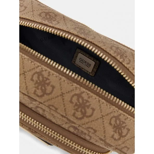 Guess Latona Belt Bag HB9211080 – Latte Logo 4 Guess Latona Belt Bag HB9211080 – Latte Logo - Image 4