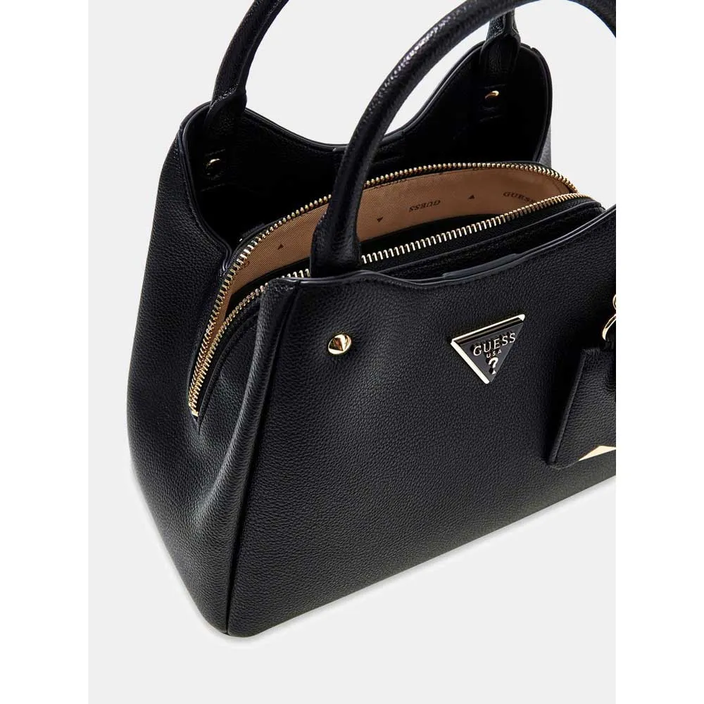 Guess Meridian II Handbag Μαύρη Τσάντα Χειρός 4 Guess Meridian II Handbag Μαύρη Τσάντα Χειρός - Image 4