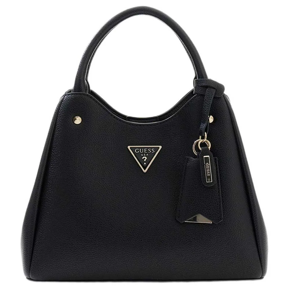 Guess Meridian II Handbag Μαύρη Τσάντα Χειρός 1 Guess Meridian II Handbag Μαύρη Τσάντα Χειρός