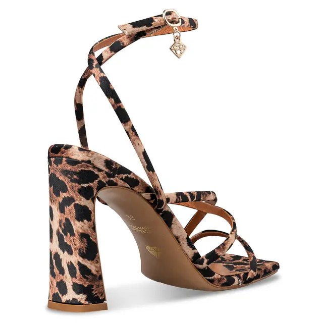 Mairiboo for Envie Leopard Print Πέδιλο με Δέσιμο στον Αστράγαλο 3 Mairiboo for Envie Leopard Print Πέδιλο με Δέσιμο στον Αστράγαλο - Image 3