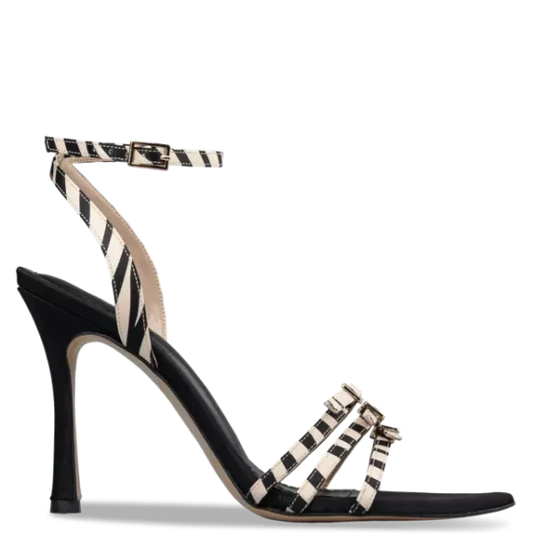 Mairiboo For Envie Γυναικεία Πέδιλα Ζέβρα