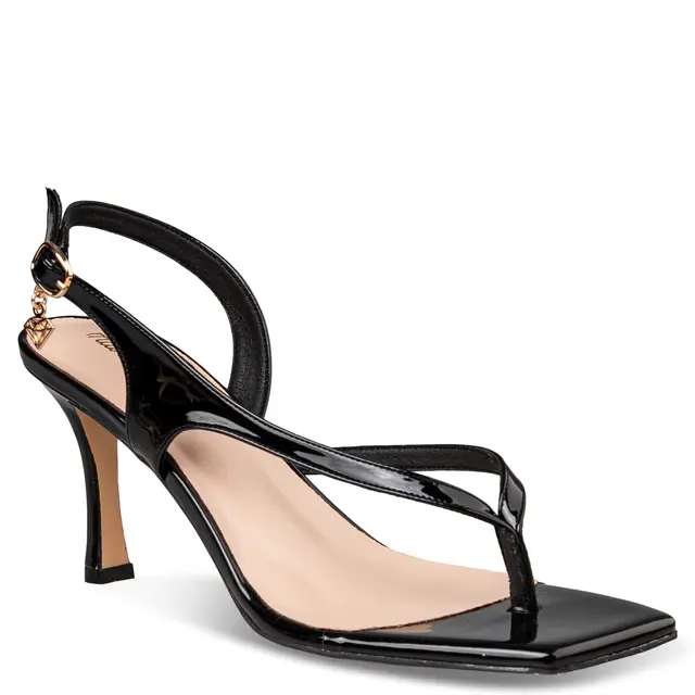 Mairiboo for Envie Λουστρίνι Πέδιλο Μαύρο με Λεπτό Τακούνι 2 Mairiboo for Envie Λουστρίνι Πέδιλο Μαύρο με Λεπτό Τακούνι - Image 2