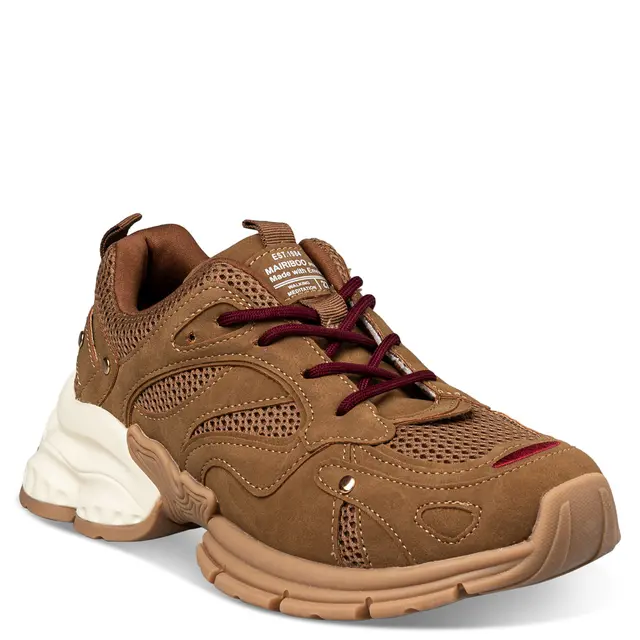 MAIRIBOO FOR ENVIE Γυναικεία Sneakers Καφέ με Chunky Σόλα & Mesh Λεπτομέρειες 3 MAIRIBOO FOR ENVIE Γυναικεία Sneakers Καφέ με Chunky Σόλα & Mesh Λεπτομέρειες - Image 3