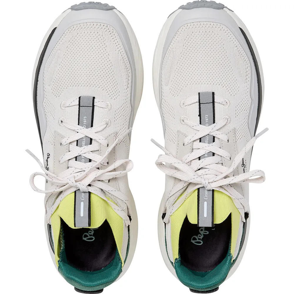 Pepe Jeans Cromer Club Ανδρικά Sneakers Λευκά 2 Pepe Jeans Cromer Club Ανδρικά Sneakers Λευκά - Image 2