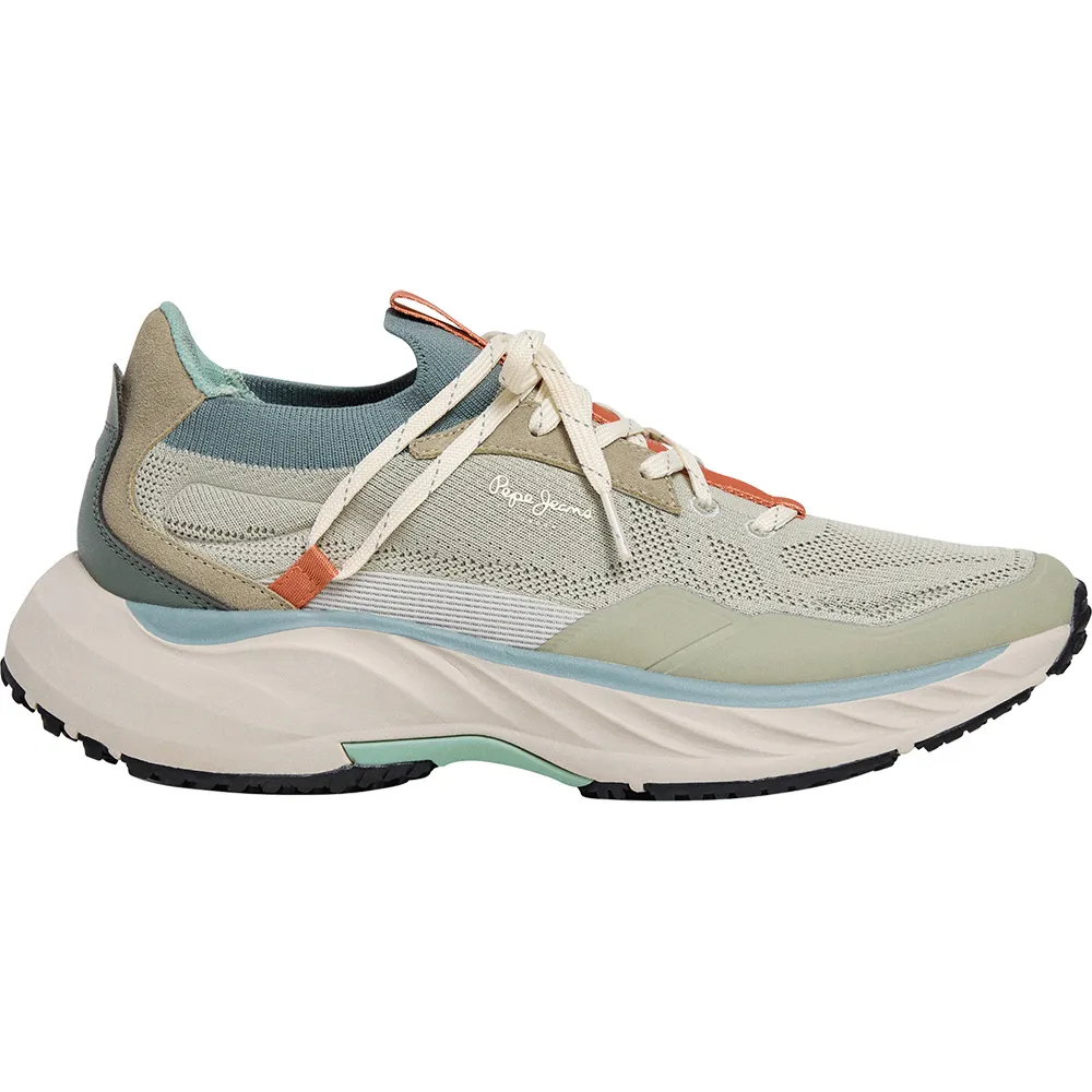 Pepe Jeans Cromer Club Ανδρικά Sneakers Μπεζ/Πράσινο 1 Pepe Jeans Cromer Club Ανδρικά Sneakers Μπεζ/Πράσινο