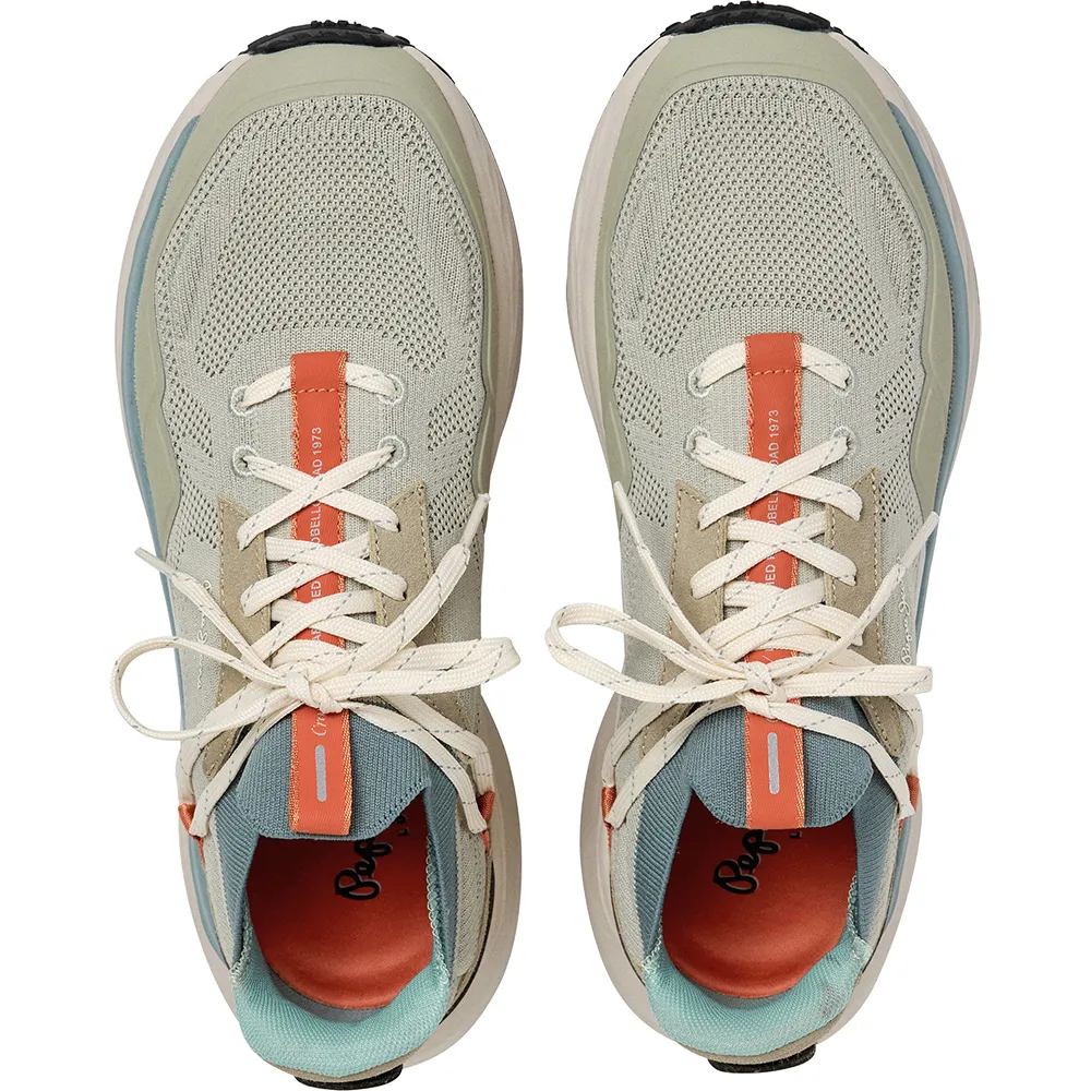 Pepe Jeans Cromer Club Ανδρικά Sneakers Μπεζ/Πράσινο 2 Pepe Jeans Cromer Club Ανδρικά Sneakers Μπεζ/Πράσινο - Image 2