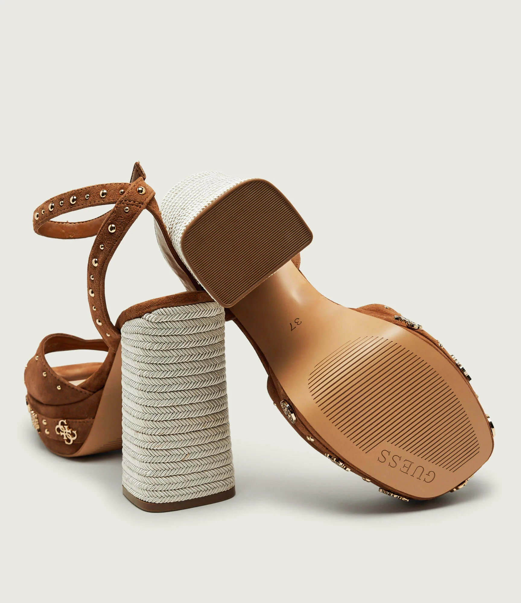 GUESS Γυναικεία Suede Πέδιλα 2 GUESS Γυναικεία Suede Πέδιλα - Image 2