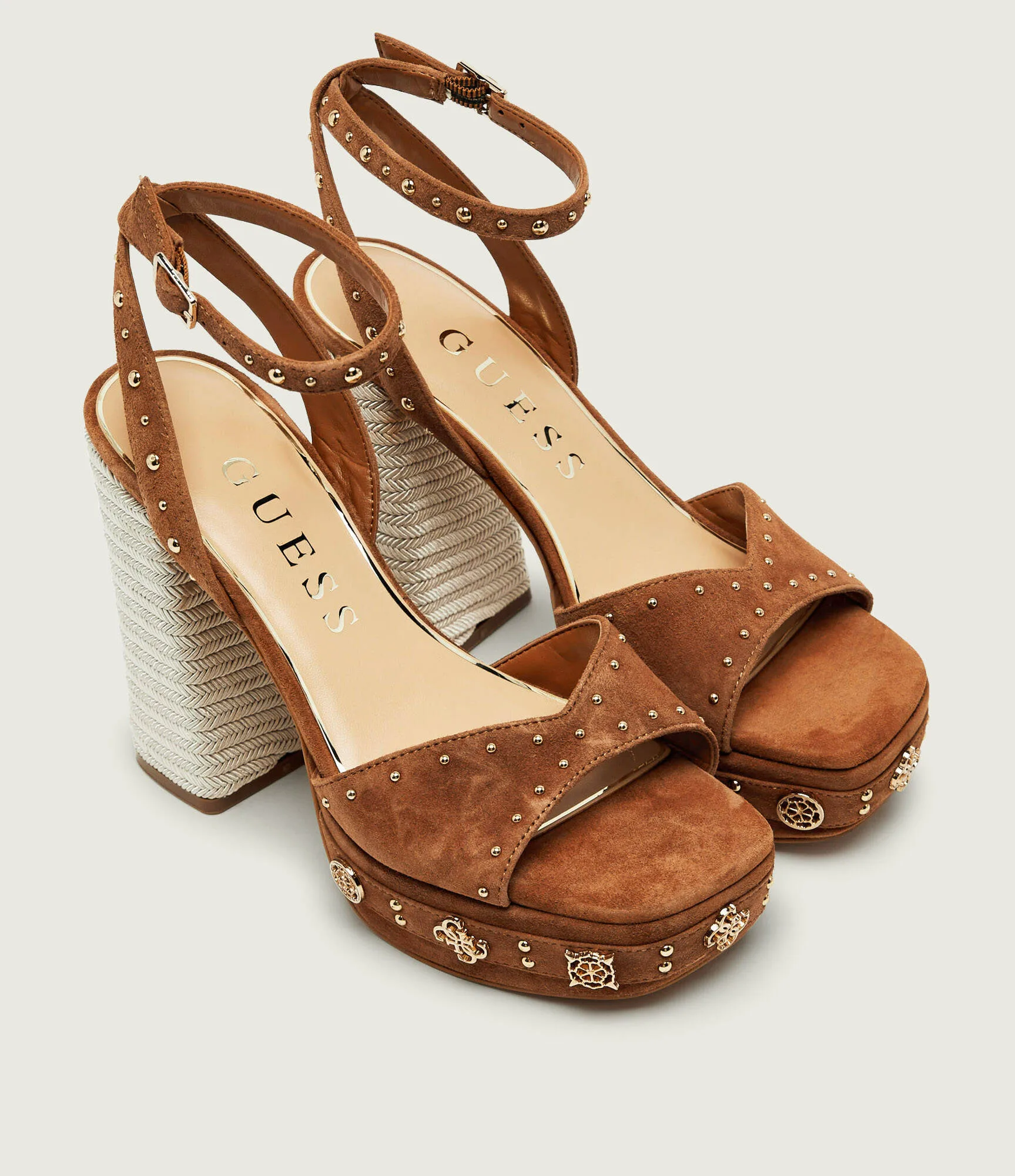 GUESS Γυναικεία Suede Πέδιλα 3 GUESS Γυναικεία Suede Πέδιλα - Image 3