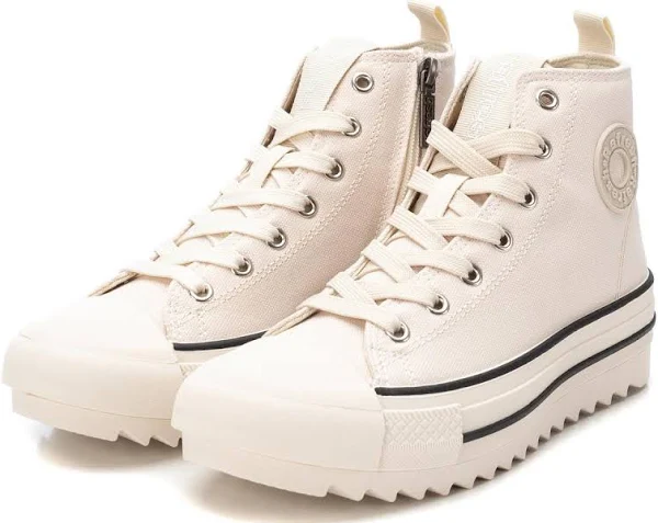 Μποτάκι Refresh Γυναικείο Υφασμάτινο Μπεζ 4 Μποτάκι Refresh Γυναικείο Υφασμάτινο Μπεζ - Image 4