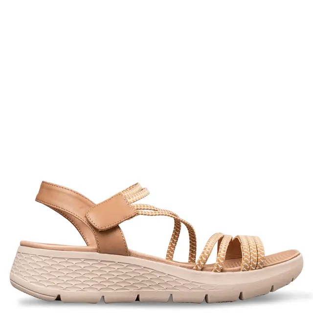 Envie Flat Σανδάλι με Μεταλλικές Λεπτομέρειες Beige 1 Envie Flat Σανδάλι με Μεταλλικές Λεπτομέρειες Beige